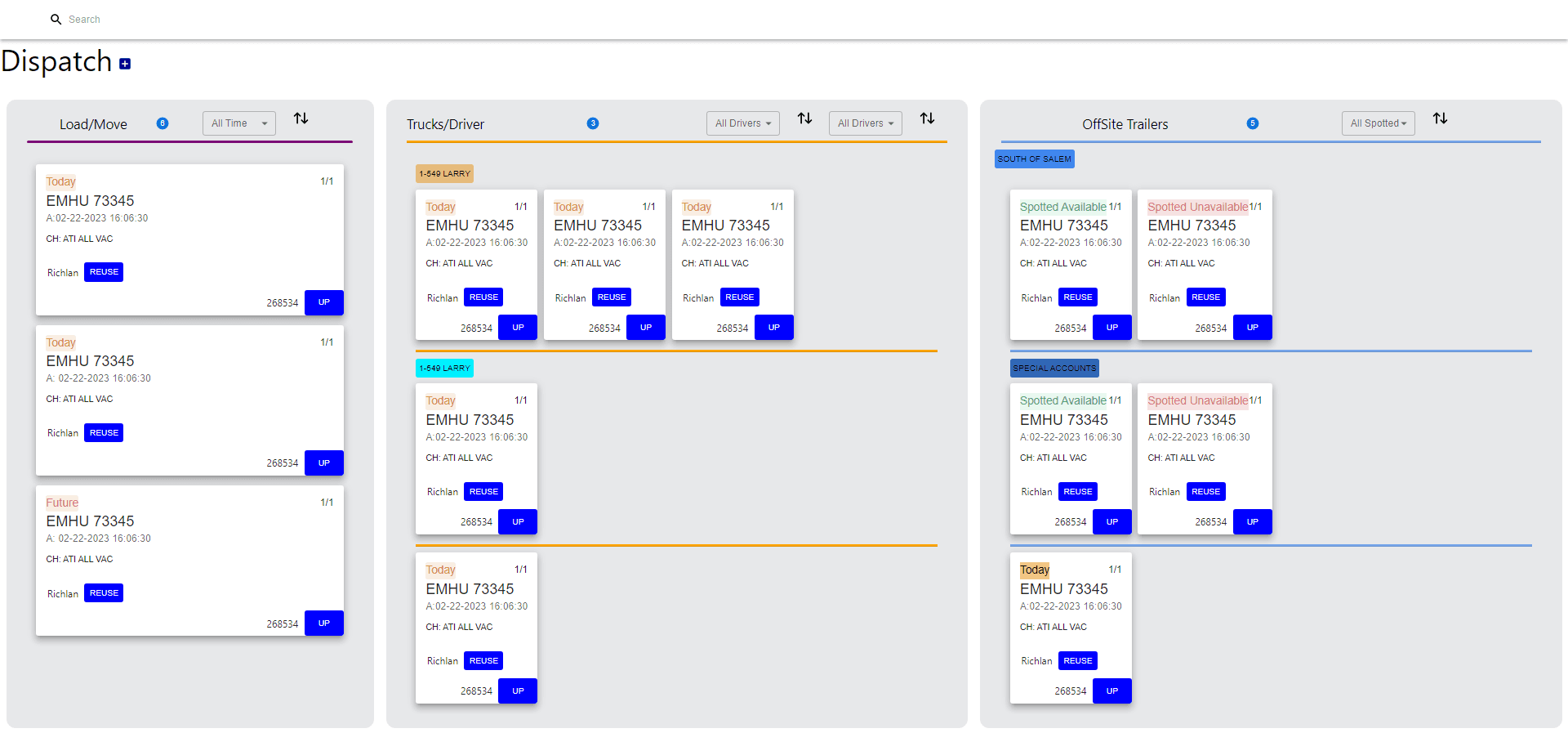 Eagle Dashboard